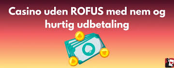 Bedste Online Casino Uden ROFUS – Find Din Favorit